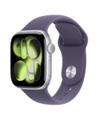 Apple Watch Series 11 GPS 46mm Silver Aluminium case+purple fog SB MEVA4 M/L