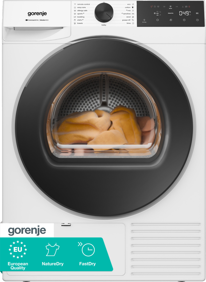 GORENJE Sušilica DG48D 8kg toplotna pumpa