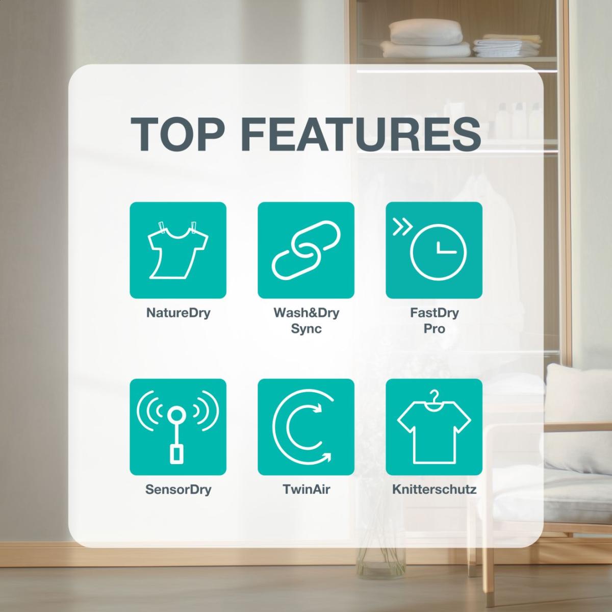 GORENJE Sušilica DG69D 9 kg toplotna pumpa - Image 3