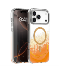 Magsafe Epoxy maskica iPhone 16 Pro Orange