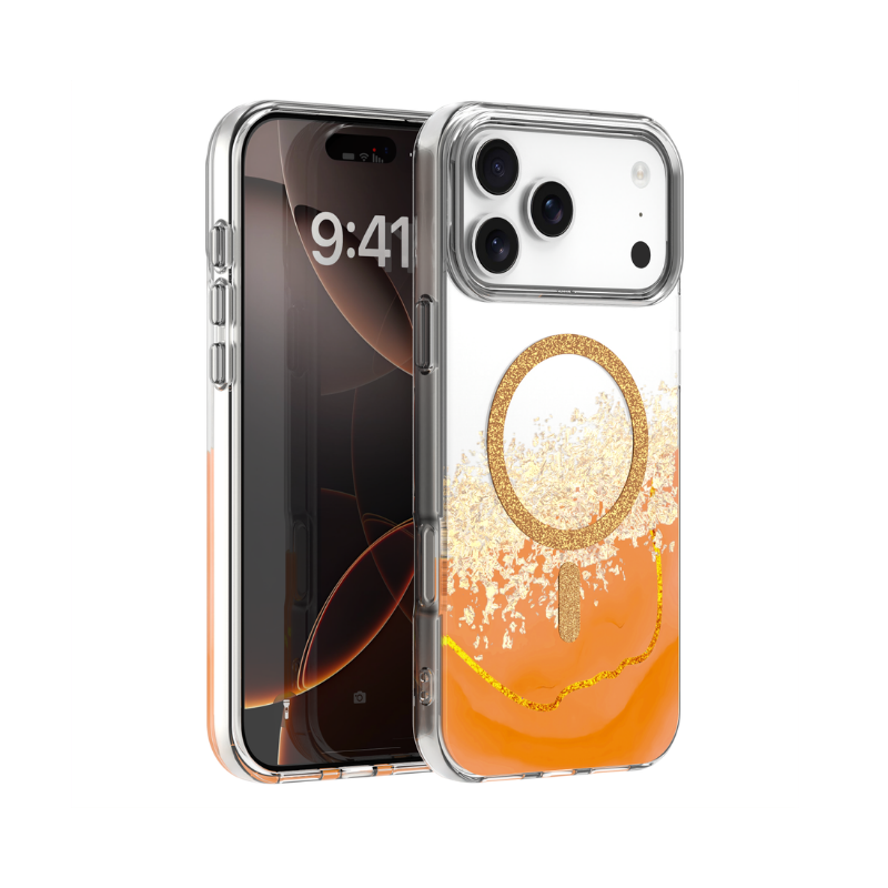 Magsafe Epoxy maskica iPhone 17 Pro Orange