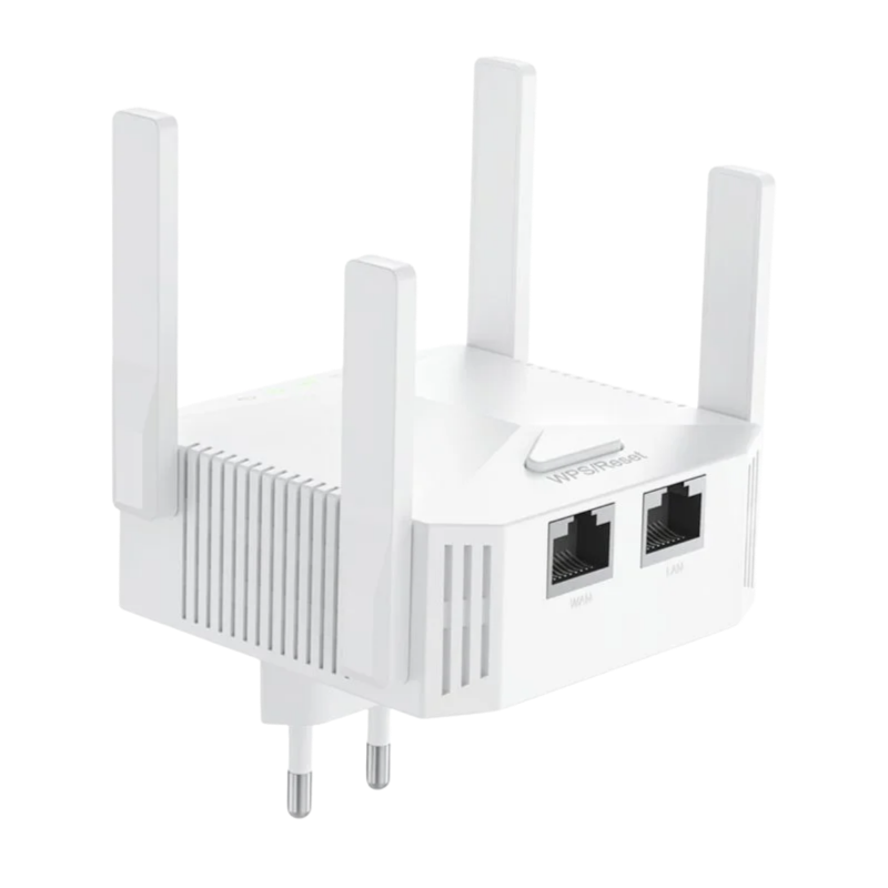 XO TX01 1200M Repeater+100M Router 2u1