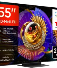 TCL 55"C7L 4K SQD-Mini LED;UHD 144Hz/288Hz FHD Google TV;B&O, 800 zones, 2700 nits
