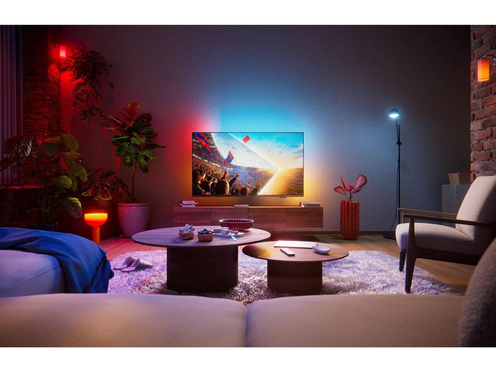 Philips 55"PUS8001 4K Titan OSAmbilight s 3 strane; HDMI 2.1Pixel Precise Ultra HD; Dolby Atmos - Image 4