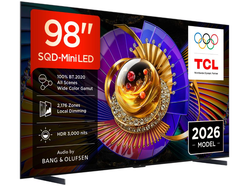 TCL 98"C7L 4K SQD-Mini LED;UHD 144Hz/288Hz FHD Google TV;B&O, 2176 zones, 3000 nits - Image 2