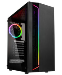 Kolink Inspire K7 ARGB Black ATX, Mid-tower, 1x 120mm fan RGB-LED strip, RGB controller
