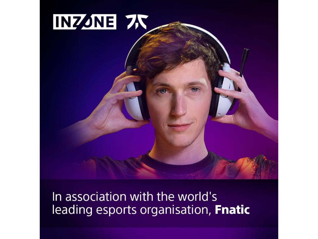 Sony gaming slušalic INZONE H5bežične slušalice BT; mikrofon360 Spatial Sound za Gaming 28h baterija - Image 2