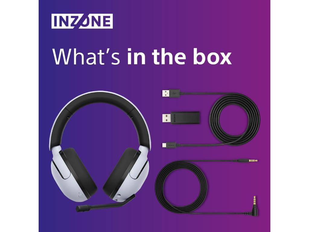 Sony gaming slušalic INZONE H5bežične slušalice BT; mikrofon360 Spatial Sound za Gaming 28h baterija - Image 6