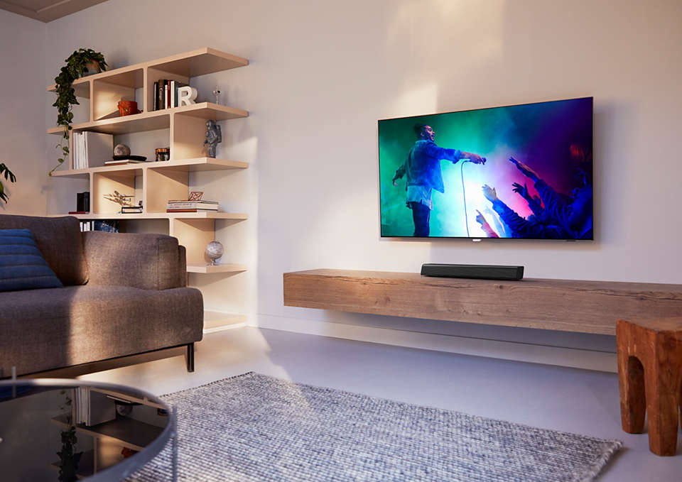 Philips TAPB400 SoundbarGoogle assistentPametni soundbar, boja crna - Image 3