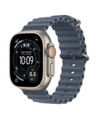 Apple Watch Ultra 3 49mm Natural Titanium Case+Anchor Ocean Band MEWH4
