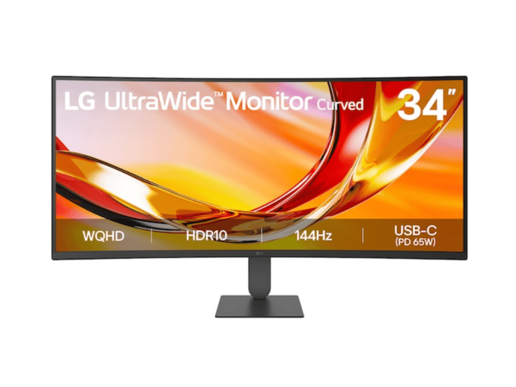 LG 34U640B-B 34" WQHDzakrivljeni 144Hz monitor, 5ms,VA, 21:9, DP, HDMIx2, USB-C, VESA - Image 4