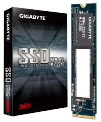Gigabyte NVMe SSD V2 256GB M.2 2280, PCI-Express 3.0 R: 3200MB/s, W: 1200MB/s