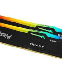 Kingston 32GB 6000MHz DDR5 RGB Fury Beast (2x16GB), CL30, XMP, EXPO, 2RX8, 288-pin 16Gbit