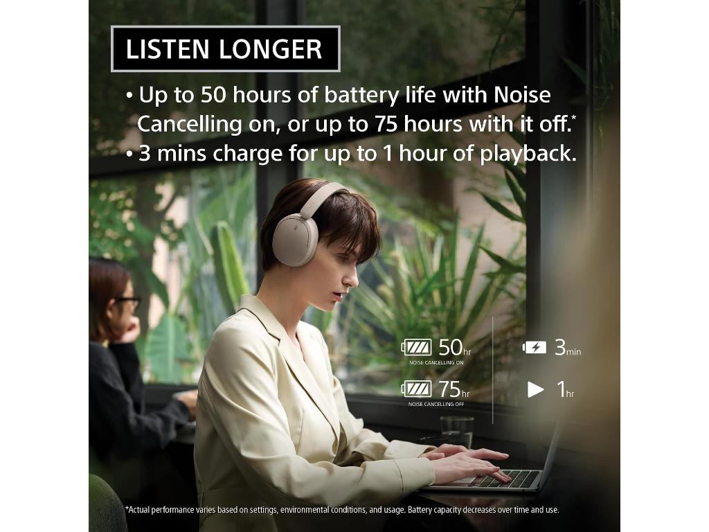 Sony bežične slušalice CH730blokada buke; baterija do 50h;2x mikrofon; uvezivanje sa 2 BT uredj - Image 11