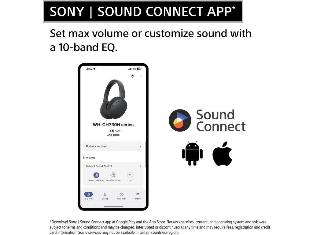 Sony bežične slušalice CH730blokada buke; baterija do 50h;2x mikrofon; uvezivanje sa 2 BT uredj - Image 15